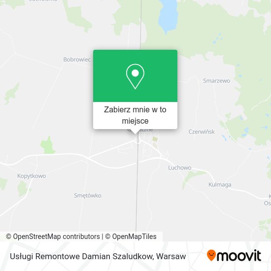 Mapa Usługi Remontowe Damian Szaludkow