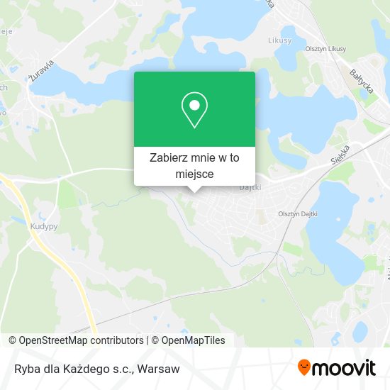 Mapa Ryba dla Każdego s.c.