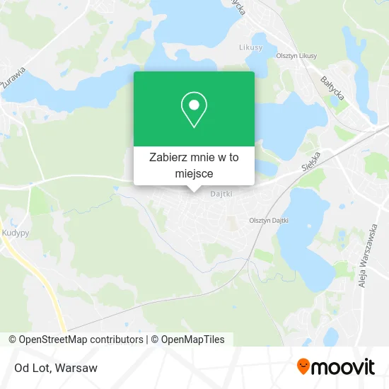 Mapa Od Lot