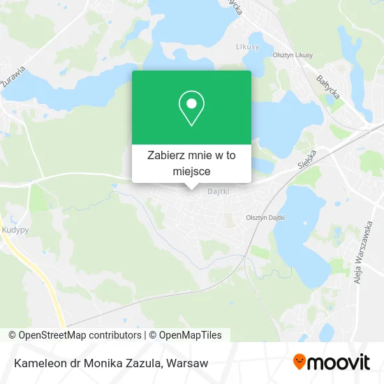 Mapa Kameleon dr Monika Zazula