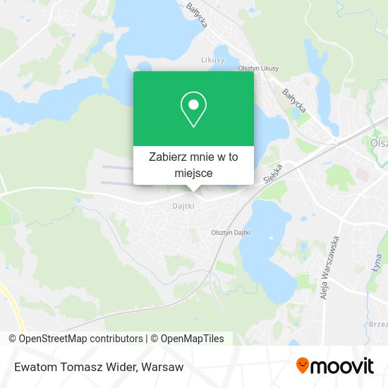 Mapa Ewatom Tomasz Wider