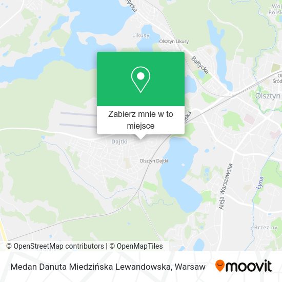 Mapa Medan Danuta Miedzińska Lewandowska