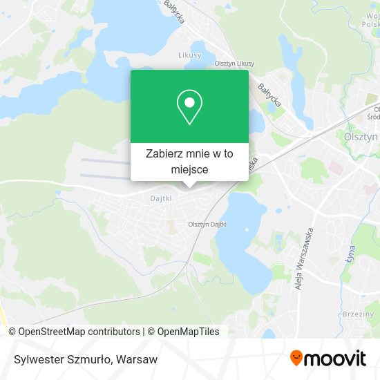 Mapa Sylwester Szmurło