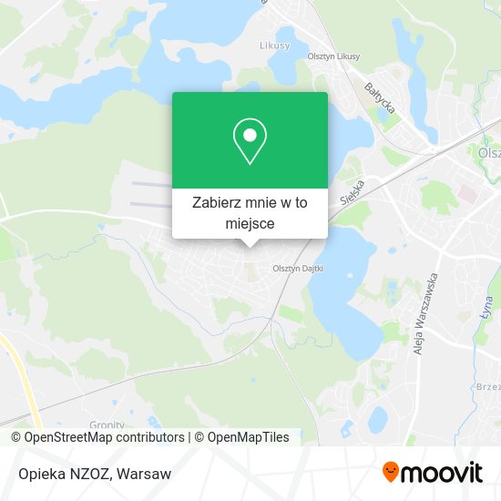 Mapa Opieka NZOZ