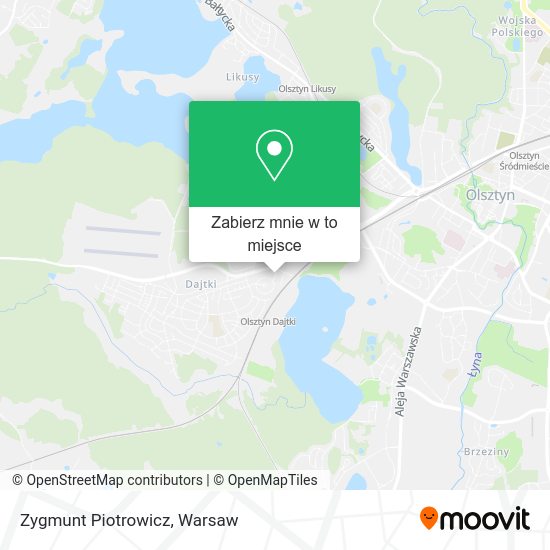 Mapa Zygmunt Piotrowicz