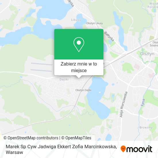 Mapa Marek Sp Cyw Jadwiga Ekkert Zofia Marcinkowska