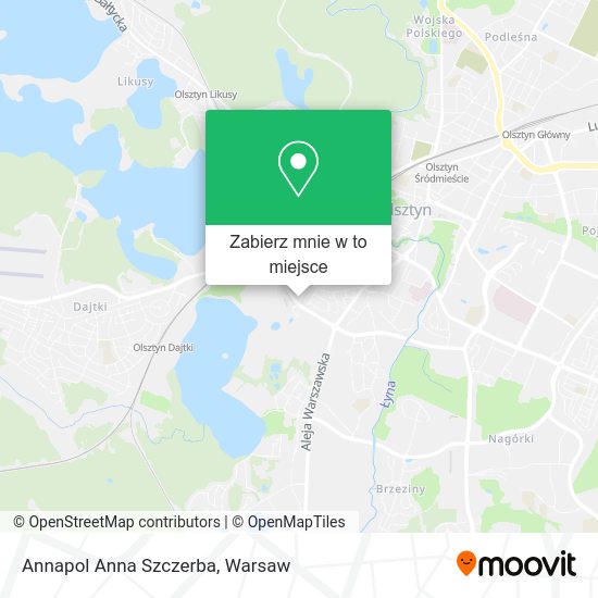 Mapa Annapol Anna Szczerba