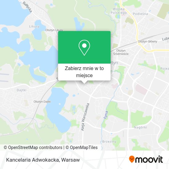 Mapa Kancelaria Adwokacka