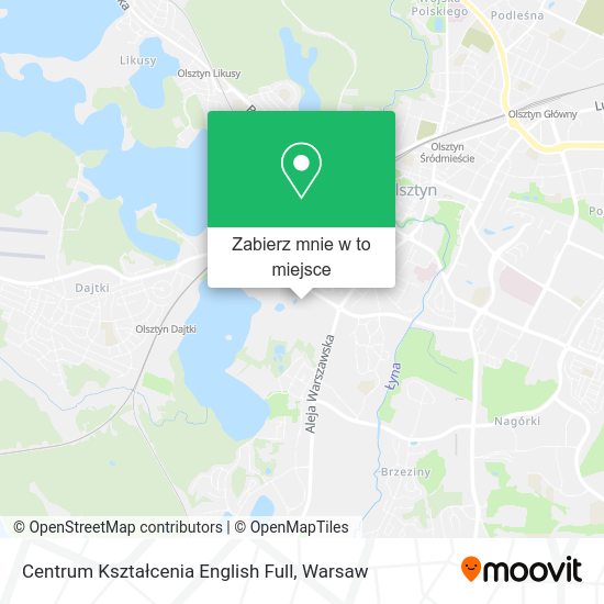 Mapa Centrum Kształcenia English Full