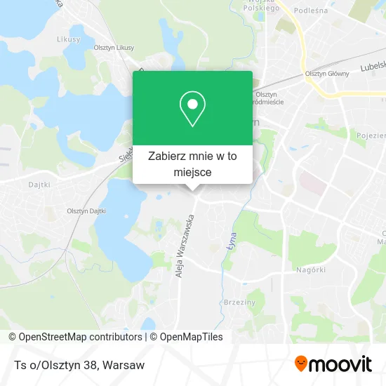 Mapa Ts o/Olsztyn 38