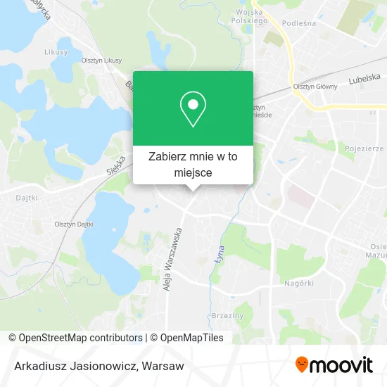 Mapa Arkadiusz Jasionowicz