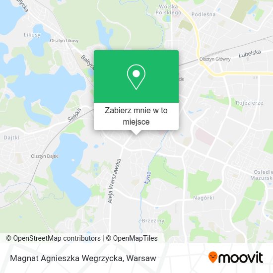 Mapa Magnat Agnieszka Wegrzycka