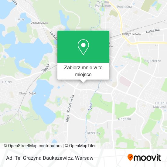 Mapa Adi Tel Grazyna Daukszewicz