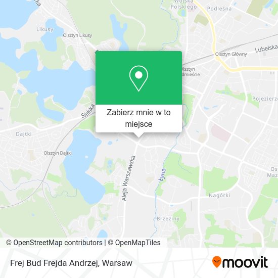 Mapa Frej Bud Frejda Andrzej