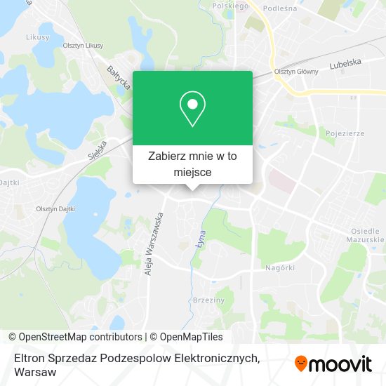 Mapa Eltron Sprzedaz Podzespolow Elektronicznych