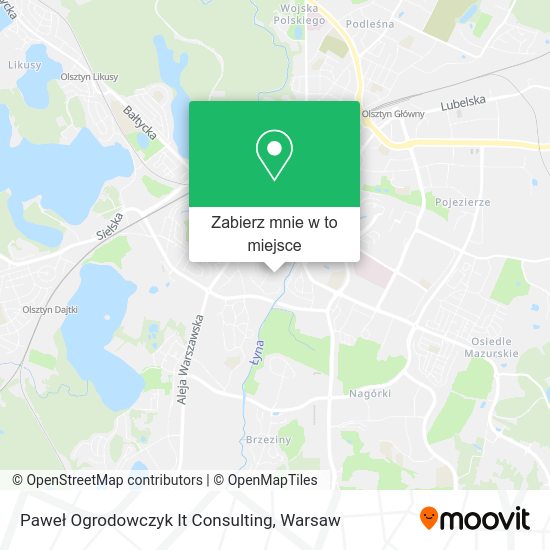 Mapa Paweł Ogrodowczyk It Consulting