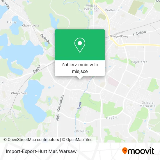 Mapa Import-Export-Hurt Mar
