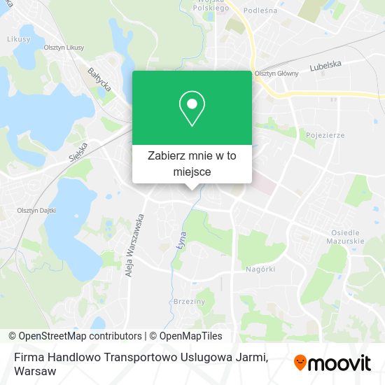 Mapa Firma Handlowo Transportowo Uslugowa Jarmi