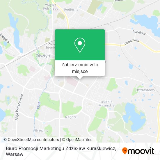 Mapa Biuro Promocji Marketingu Zdzisław Kuraśkiewicz