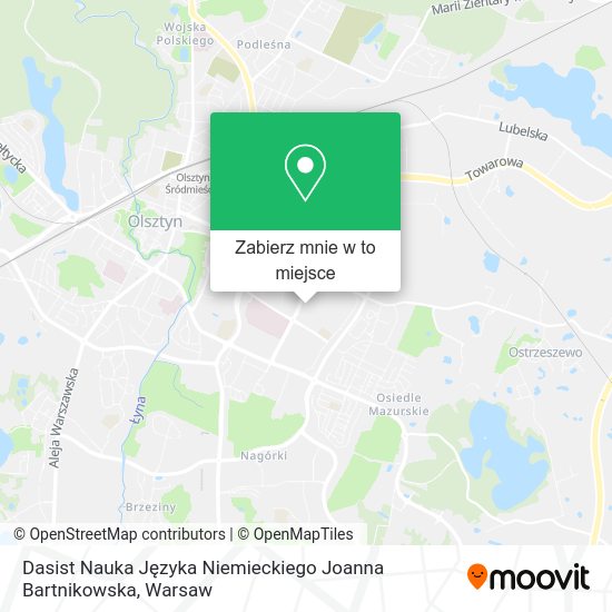 Mapa Dasist Nauka Języka Niemieckiego Joanna Bartnikowska