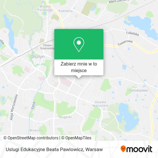 Mapa Uslugi Edukacyjne Beata Pawlowicz