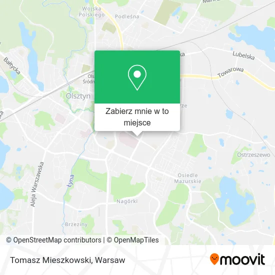 Mapa Tomasz Mieszkowski
