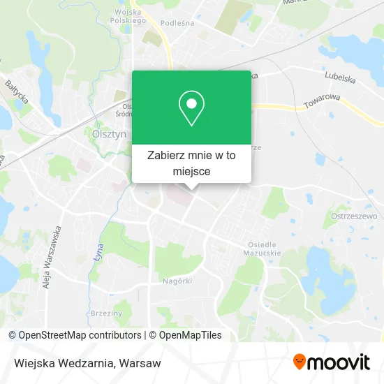 Mapa Wiejska Wedzarnia