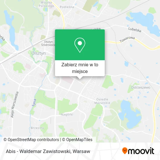 Mapa Abis - Waldemar Zawistowski