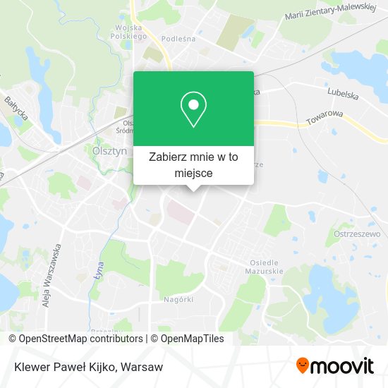 Mapa Klewer Paweł Kijko