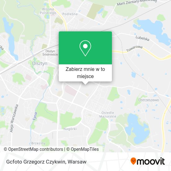 Mapa Gcfoto Grzegorz Czykwin