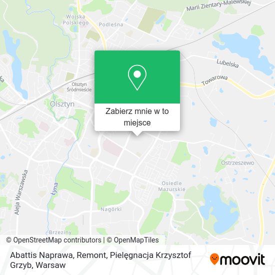 Mapa Abattis Naprawa, Remont, Pielęgnacja Krzysztof Grzyb