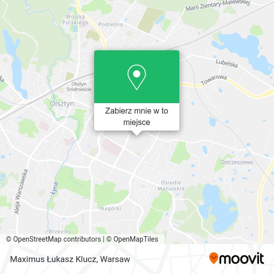 Mapa Maximus Łukasz Klucz