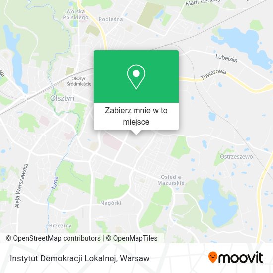 Mapa Instytut Demokracji Lokalnej