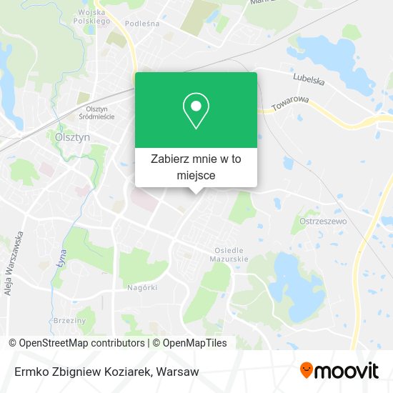 Mapa Ermko Zbigniew Koziarek