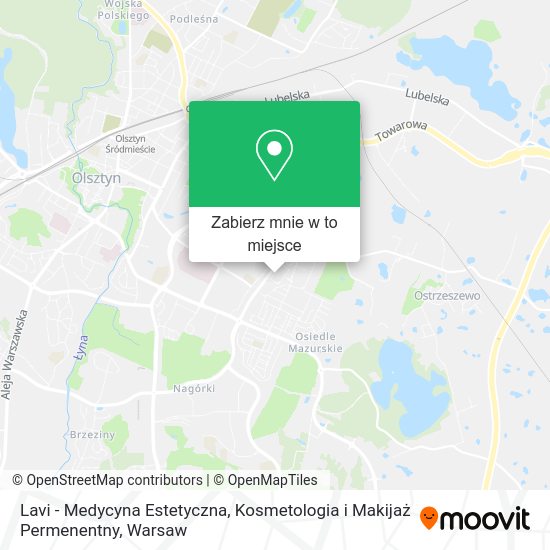 Mapa Lavi - Medycyna Estetyczna, Kosmetologia i Makijaż Permenentny