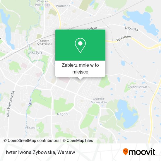 Mapa Iwter Iwona Zybowska