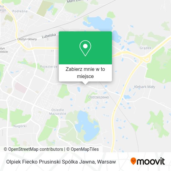 Mapa Olpiek Fiecko Prusinski Spólka Jawna