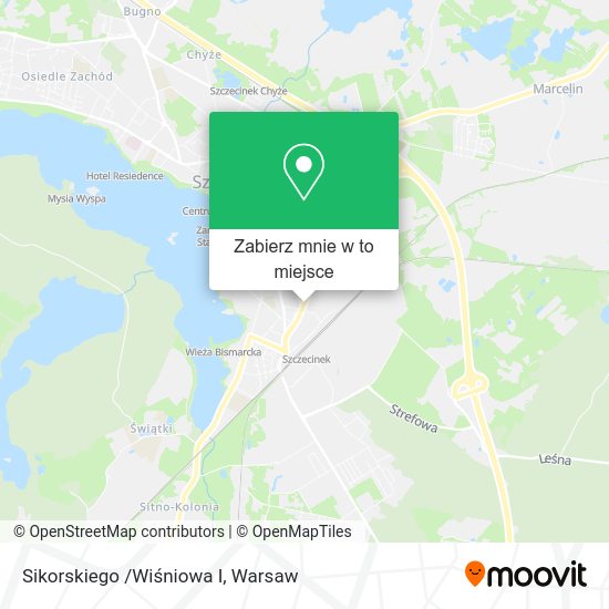 Mapa Sikorskiego /Wiśniowa I