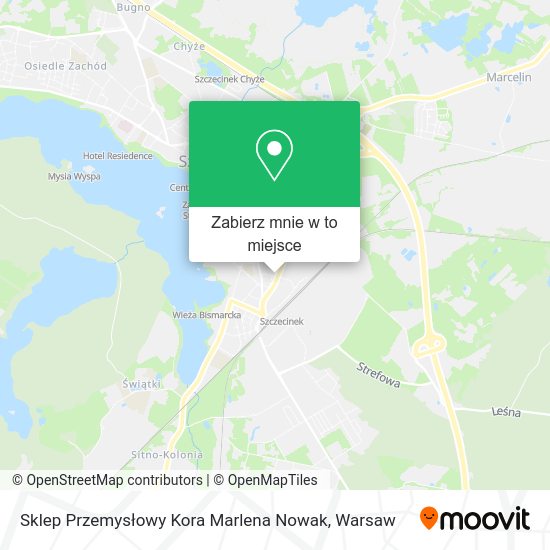 Mapa Sklep Przemysłowy Kora Marlena Nowak