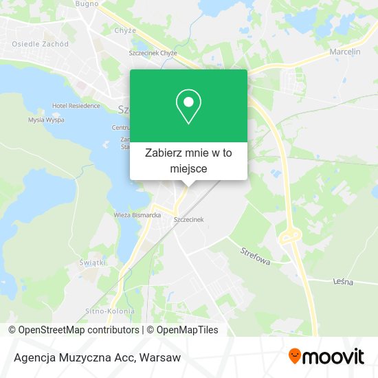 Mapa Agencja Muzyczna Acc