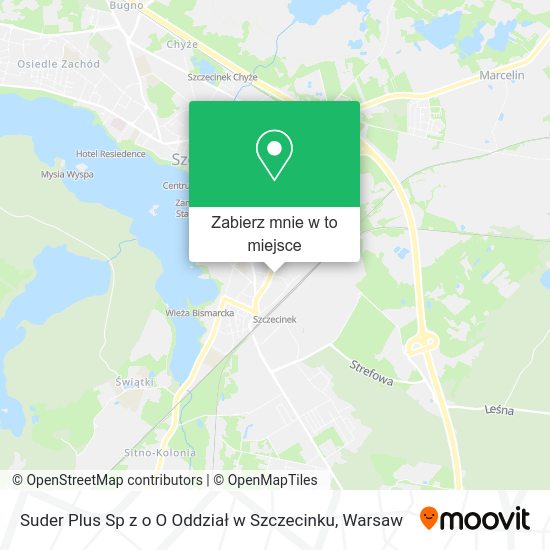 Mapa Suder Plus Sp z o O Oddział w Szczecinku