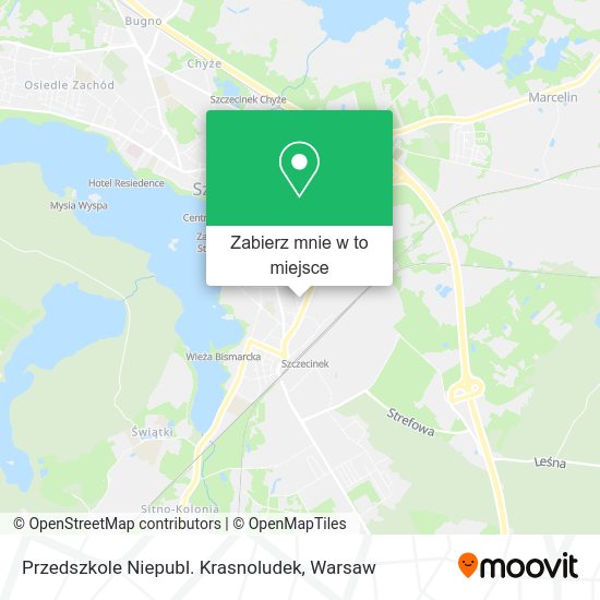 Mapa Przedszkole Niepubl. Krasnoludek