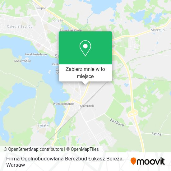 Mapa Firma Ogólnobudowlana Berezbud Łukasz Bereza