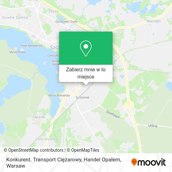 Mapa Konkurent. Transport Ciężarowy, Handel Opałem