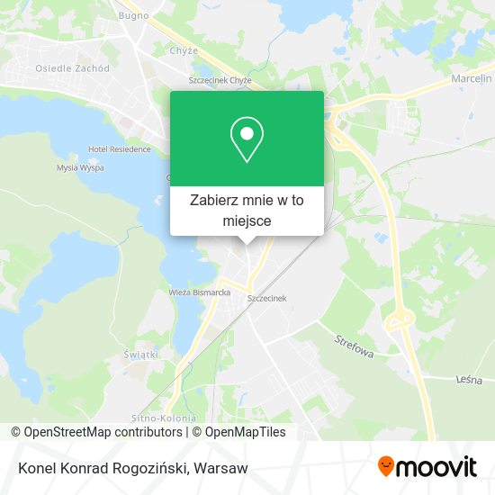 Mapa Konel Konrad Rogoziński