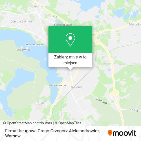 Mapa Firma Usługowa Grego Grzegorz Aleksandrowicz