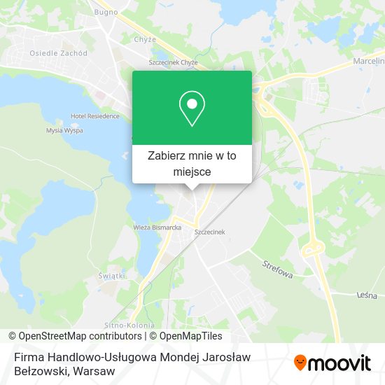 Mapa Firma Handlowo-Usługowa Mondej Jarosław Bełzowski