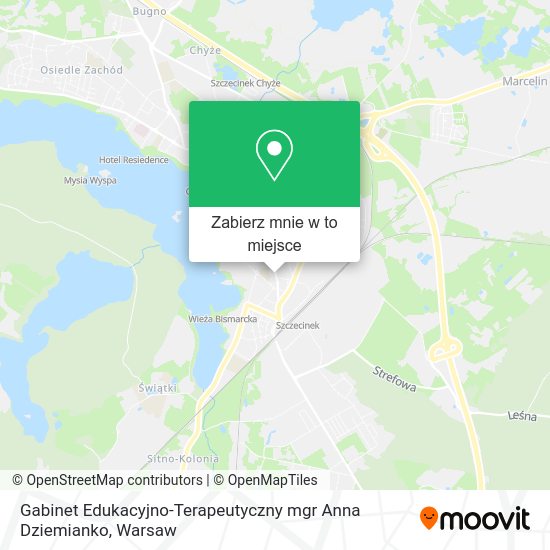 Mapa Gabinet Edukacyjno-Terapeutyczny mgr Anna Dziemianko