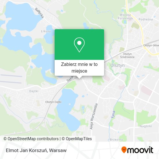 Mapa Elmot Jan Korszuń