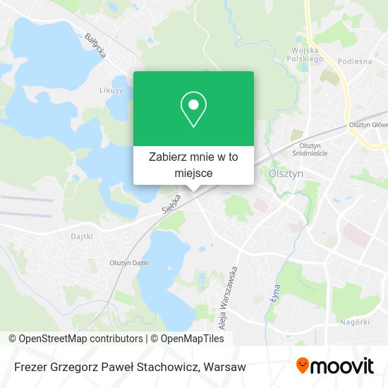 Mapa Frezer Grzegorz Paweł Stachowicz